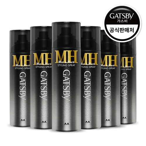 갸스비 스타일링 스프레이 매트 앤 하드 200ml (6개)_이미지
