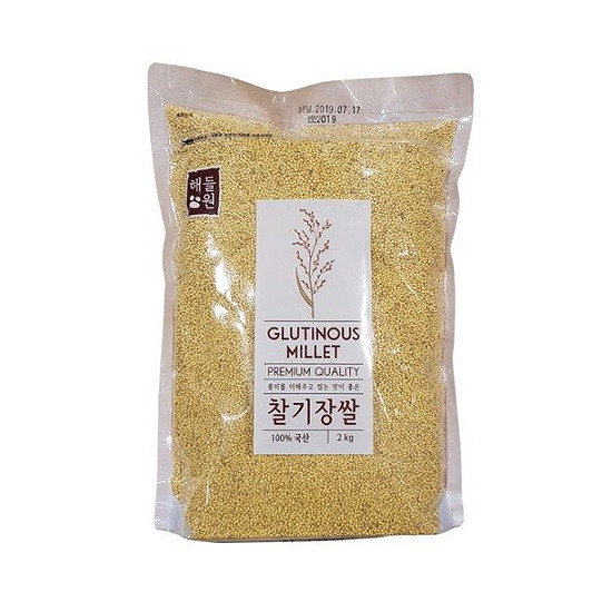 월드그린 찰기장쌀 2kg (1개)_이미지