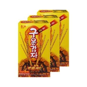 구운감자 135g 3통/ 사무실간식 감자스틱