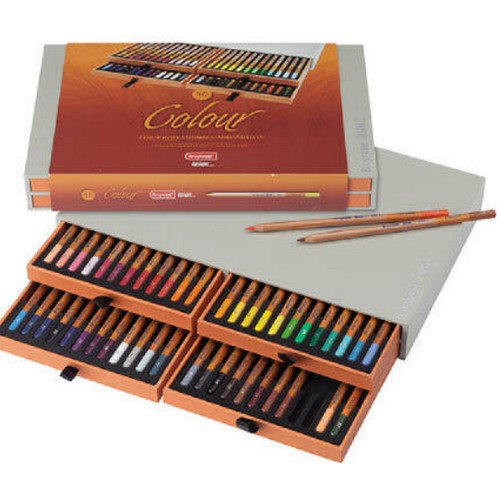 브런질 유성 색연필