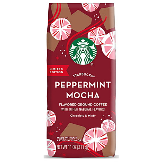 스타벅스 페퍼민트 모카 플레이버 그라운드 311g (해외) (2개)