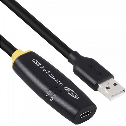 강원전자 NETmate USB2.0 리피터 케이블 CBL-203AMCF-10P