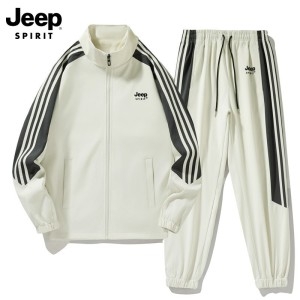 JEEP SPIRIT 남녀공용 상하의세트 트레이닝세트 츄리닝세트 JPHJ48BD02_이미지