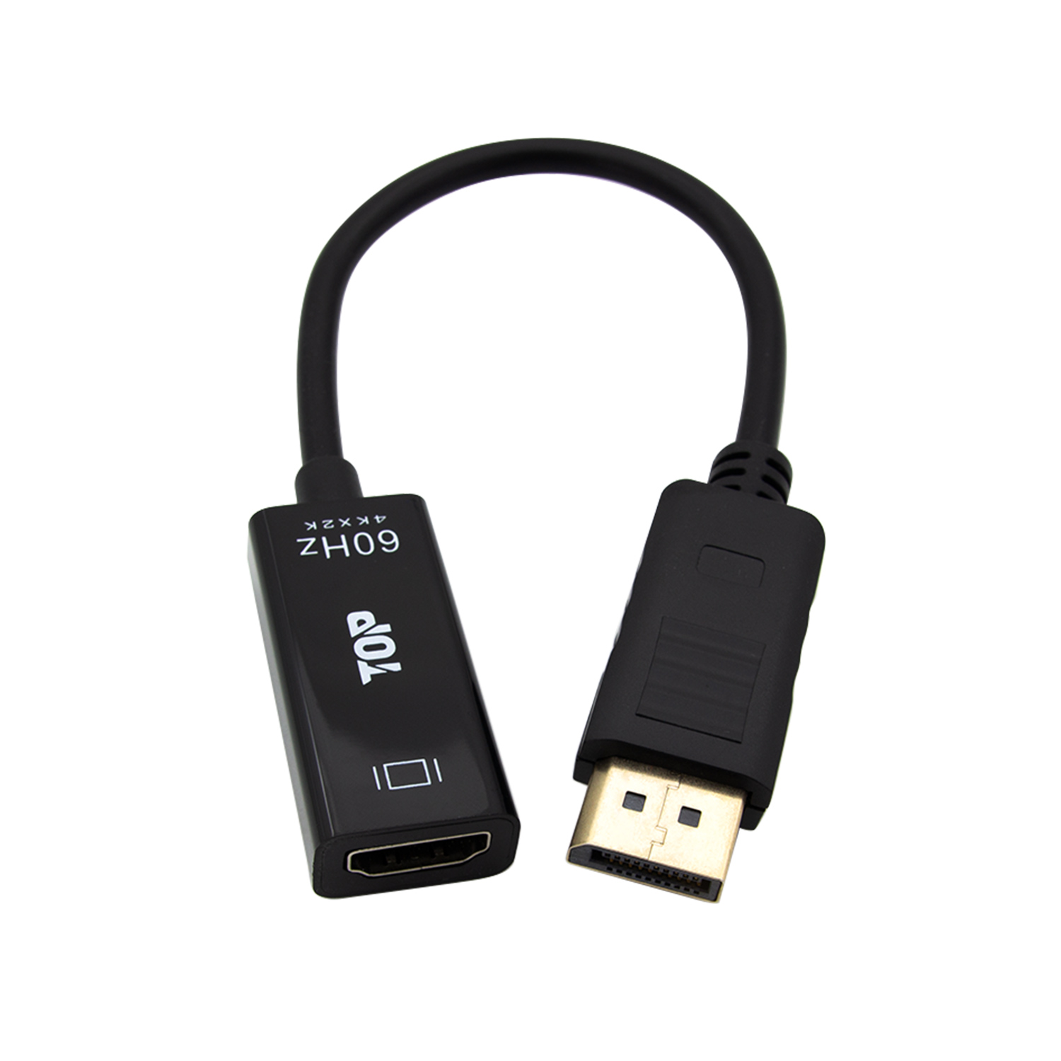 ž���ο���ġ�� HDTOP DP to HDMI 4K 60Hz ��ȯ ����