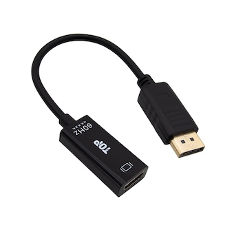탑라인에이치디 HDTOP <b>DP</b> <b>to</b> <b>HDMI</b> 4K 60Hz 변환 <b>젠더</b>
