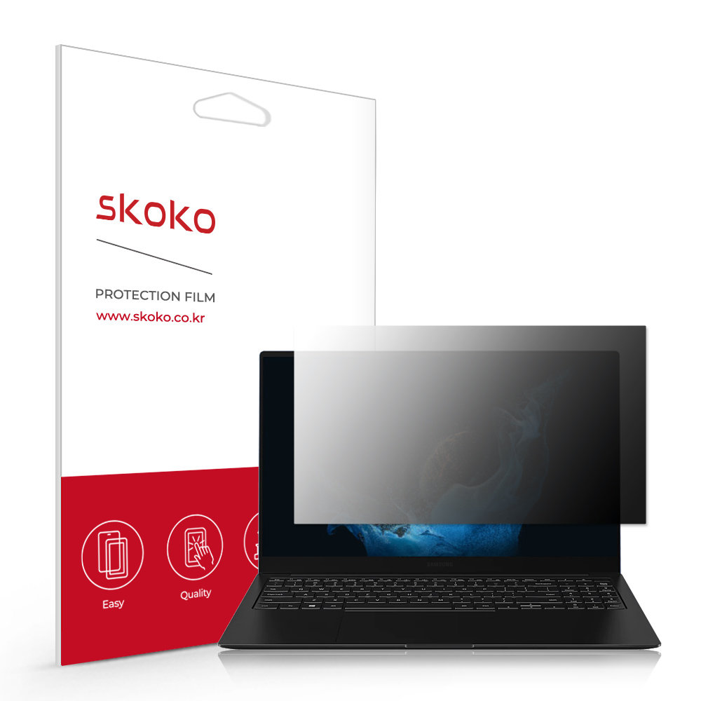 스코코 삼성전자 갤럭시북2 프로 NT950XED NT950XEE 프라이버시 액정보호필름