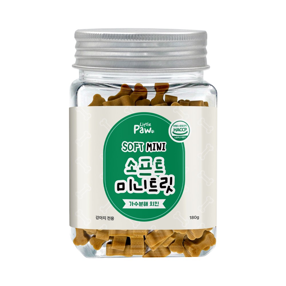  리틀포우 소프트 미니트릿 가수분해 치킨 180g [1개]