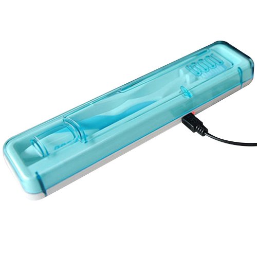 대길시스템 크린챔버 USB 칫솔살균기 러블리 투명 DK-201_이미지