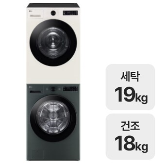 LG전자 트롬 오브제컬렉션 FG19GN + RG18EN