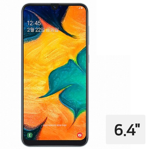 삼성전자 갤럭시A30 LTE 2019 32GB, 공기계이미지입니다. 누르면 해당 게시물로 새창이동합니다.