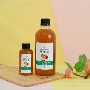 전통발효 천연발효식초 사과식초 햇빛촌 식초 500ml
