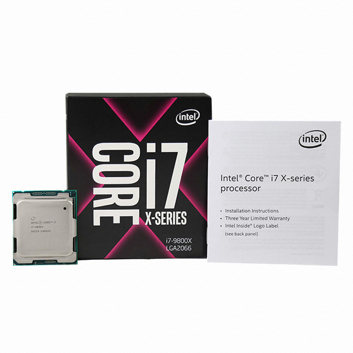 인텔 코어X-시리즈 i7-9800X (스카이레이크)이미지입니다. 누르면 해당 게시물로 새창이동합니다.