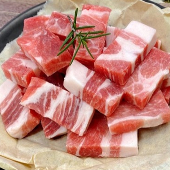 더예쁜한우 수입 목전지 찌개용 1kg (1개)