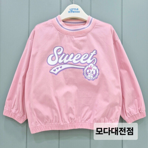 인다인 리틀밥독 바비디부W스윗데이T/S H251MWP03PK_DJ