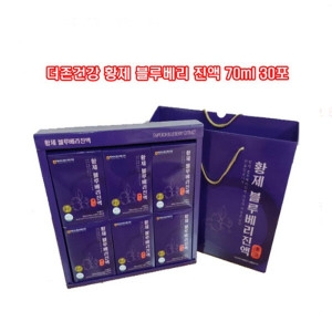 더존건강 황제 블루베리 진액 70ml 30포 명절선물