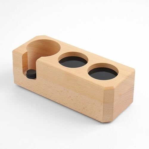우도상역 바리스타 우드 탬퍼받침대 탬핑스테이션 51mm 53mm