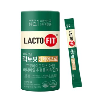 종근당건강 <b>락토</b><b>핏</b> 당케어 프로 2g 30포