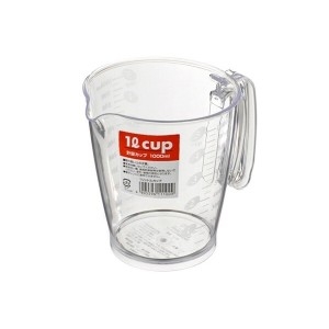 일본 플라스틱 계량컵 1000ml(H1152)