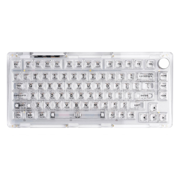 KiiBOOM Phantom 81 V2 유무선 기계식 해외구매 (투명)_이미지