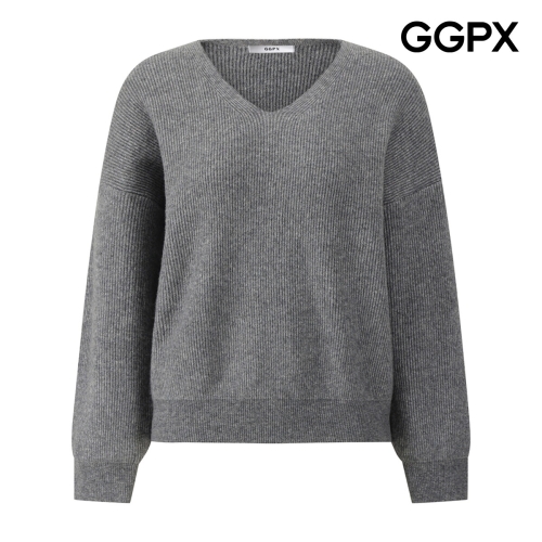 연승어패럴 GGPX 윈터 울 V넥 니트 GQ1KP023F_이미지