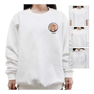 이웃 단체티셔츠 빅사이즈단체티 남성긴팔티 W67148C