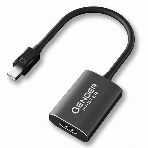나로정보기술 젠더마스터 Mini DP to HDMI 변환 컨버터 (GM-101)