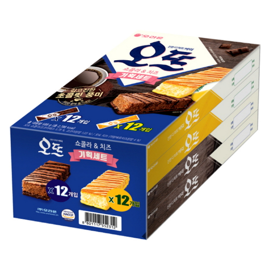 오리온 오뜨 쇼콜라 치즈 기획세트 588g이미지입니다. 누르면 해당 게시물로 새창이동합니다.