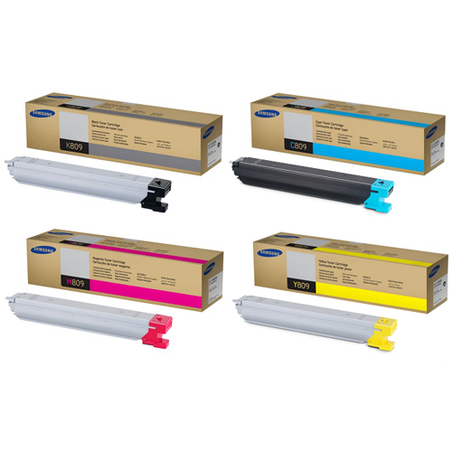 삼성전자 정품 CLT-K809S, CLT-C809S, CLT-M809S, CLT-Y809S 4색 세트