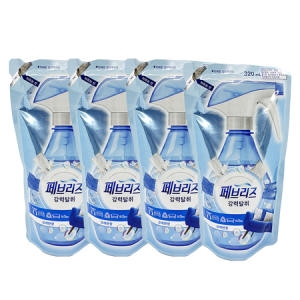 페브리즈 강력탈취 상쾌한 향 리필 320ml (4개)_이미지