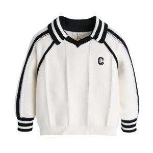 컬리수 HC04 배색포인트카라니트 아동 키즈 초등 어린이 남아 야아 아이 가을 간 S40905543