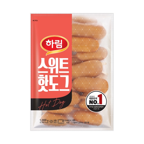 하림 하림 웰핫도그1kg