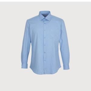 HC09 미니 헤링본 드레스 셔츠 주 남성 블루 뱀부혼방 TL3F8301 S30466088