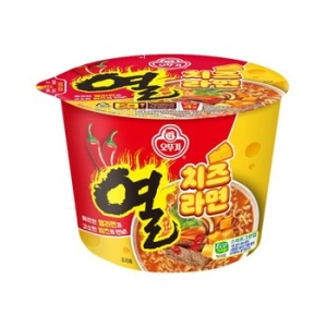 오뚜기 열 치즈라면 큰컵 100g (6개)_이미지