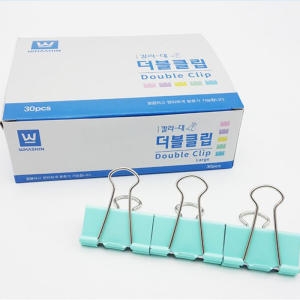 화신공업 칼라더블크립 대 30개입 클립 집게이미지입니다. 누르면 해당 게시물로 새창이동합니다.