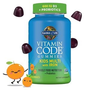  가든오브라이프 Vitamin Code 키즈 멀티 철분 함유 90구미 [1개]