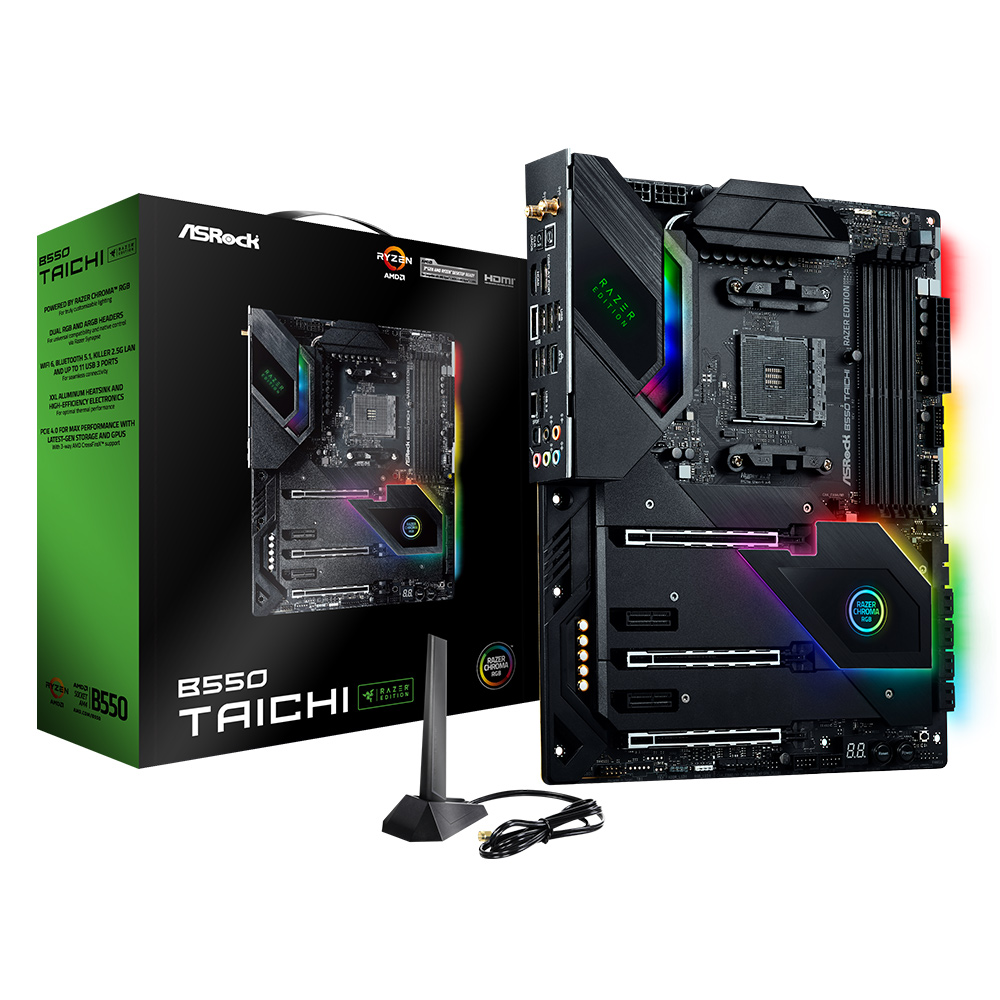 ASRock B550 Taichi Razer Edition 에즈윈