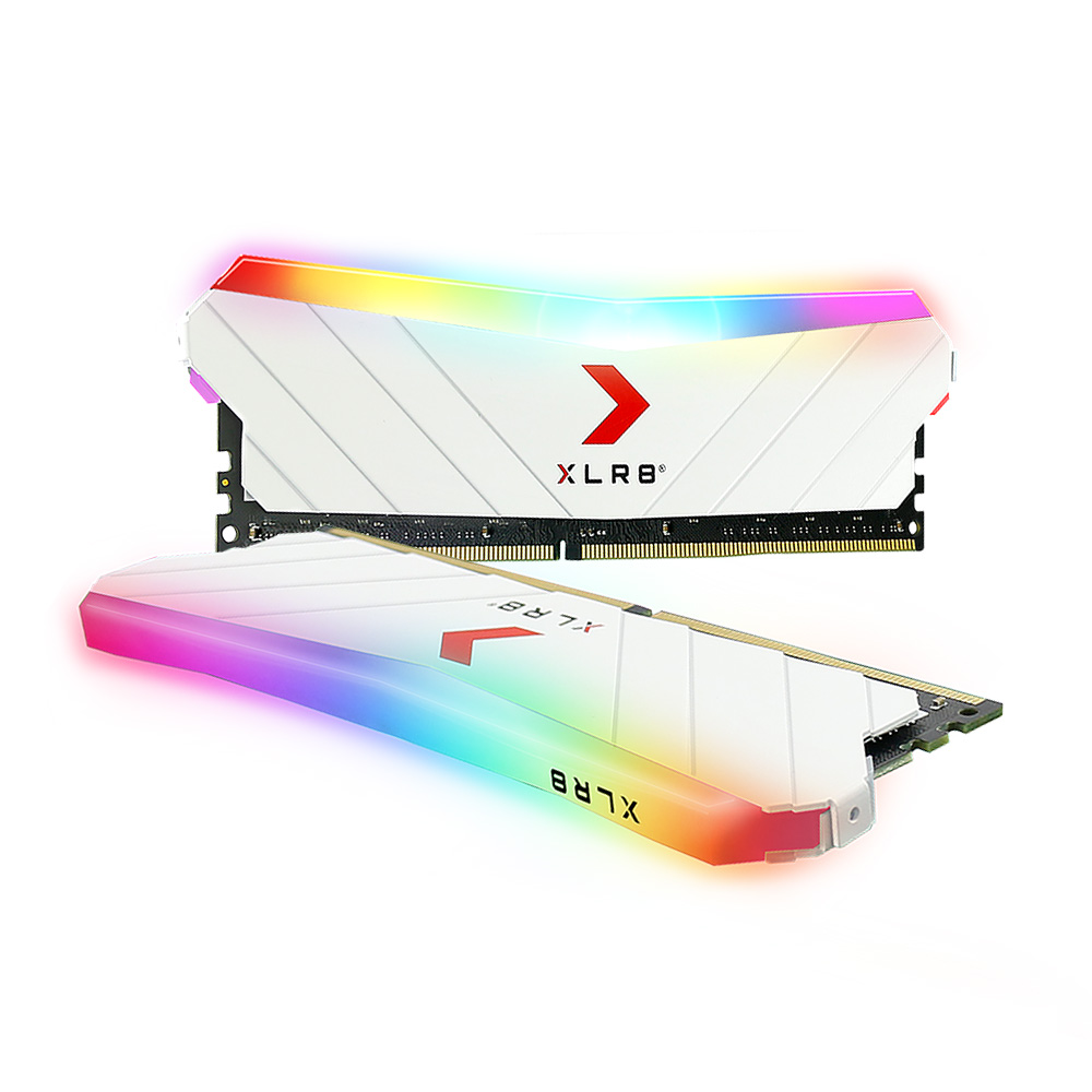 PNY XLR8 DDR4-3600 Gaming 화이트 패키지 (16GB(8Gx2))_이미지