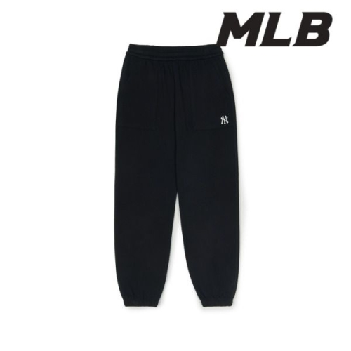 MLB 베이직 스몰로고 라이트 조거팬츠 3APTB0351-50BKS
