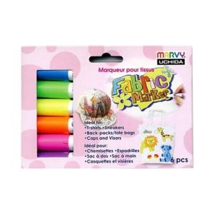 우찌다 패브릭마카 형광6색_이미지