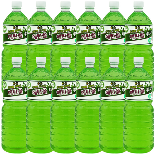 탑크린 유럽형 친환경 에탄올 워셔액 1.8L (12개)_이미지
