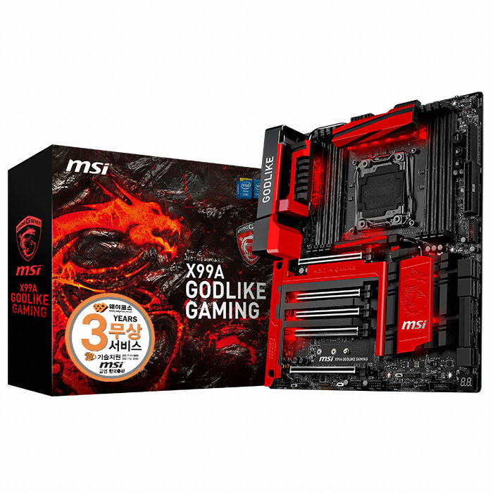 MSI X99A GODLIKE 게이밍