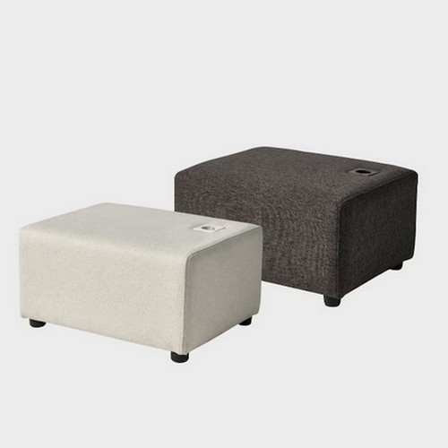 페이브 500 패브릭 침대 콘센트 협탁