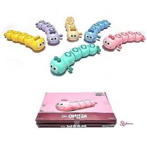 키친아트 큐티 6개입 애벌레 미니카 태엽완구wxy008