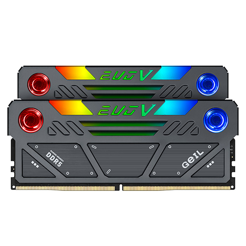 GeIL DDR5-6400 CL38 EVO V RGB Gray ��Ű��(32GB(16Gx2))