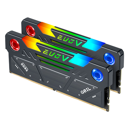 GeIL DDR5-6400 CL38 EVO V RGB Gray 패키지 (32GB(16Gx2))_이미지