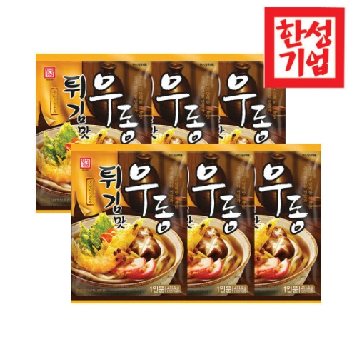 한성기업 튀김맛 우동 211.5g (6개)_이미지