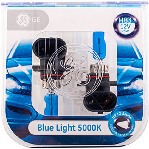 GE 블루 라이트 전조등 5000K (9005, 75W)_이미지