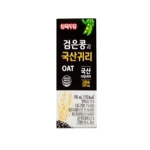 삼육식품 검은콩과 국산귀리 190ml