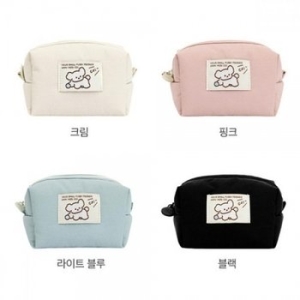  라이브워크 코이 트윌 스몰 파우치 블랙 _20844672