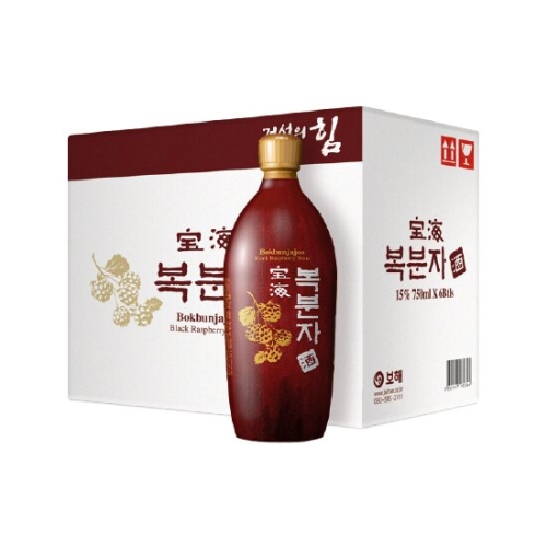 보해 복분자주 750ml (6개)_이미지